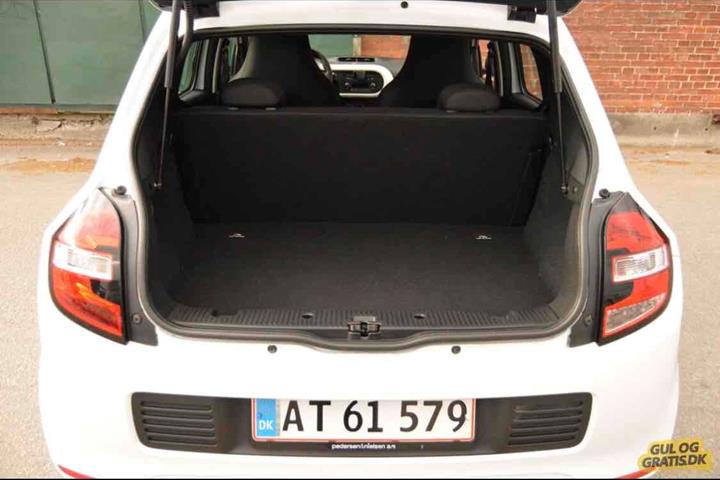Hvid Renault Twingo fra 2014