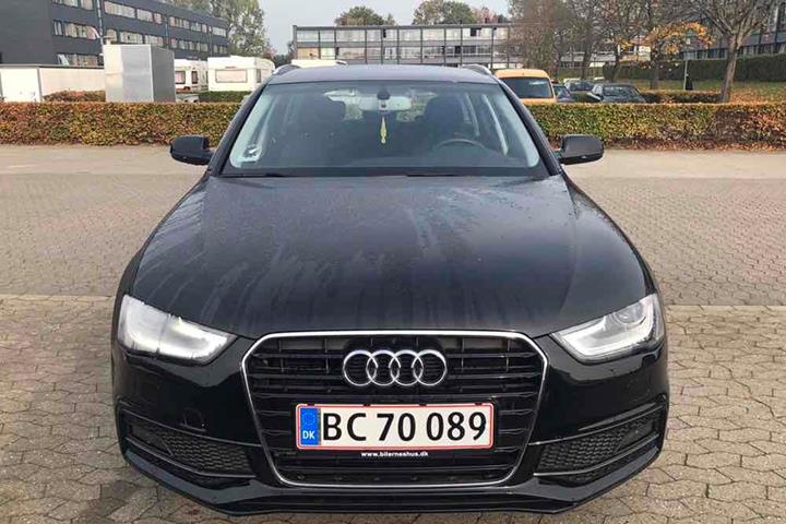 Sort Audi A4 fra 2015