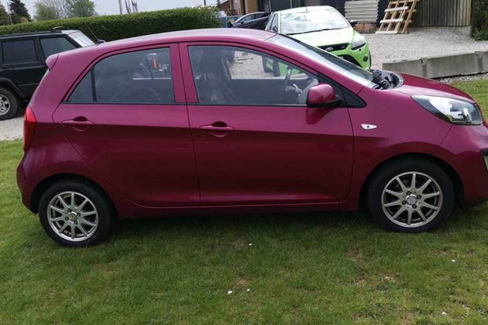 Lilla Kia Picanto fra 2013