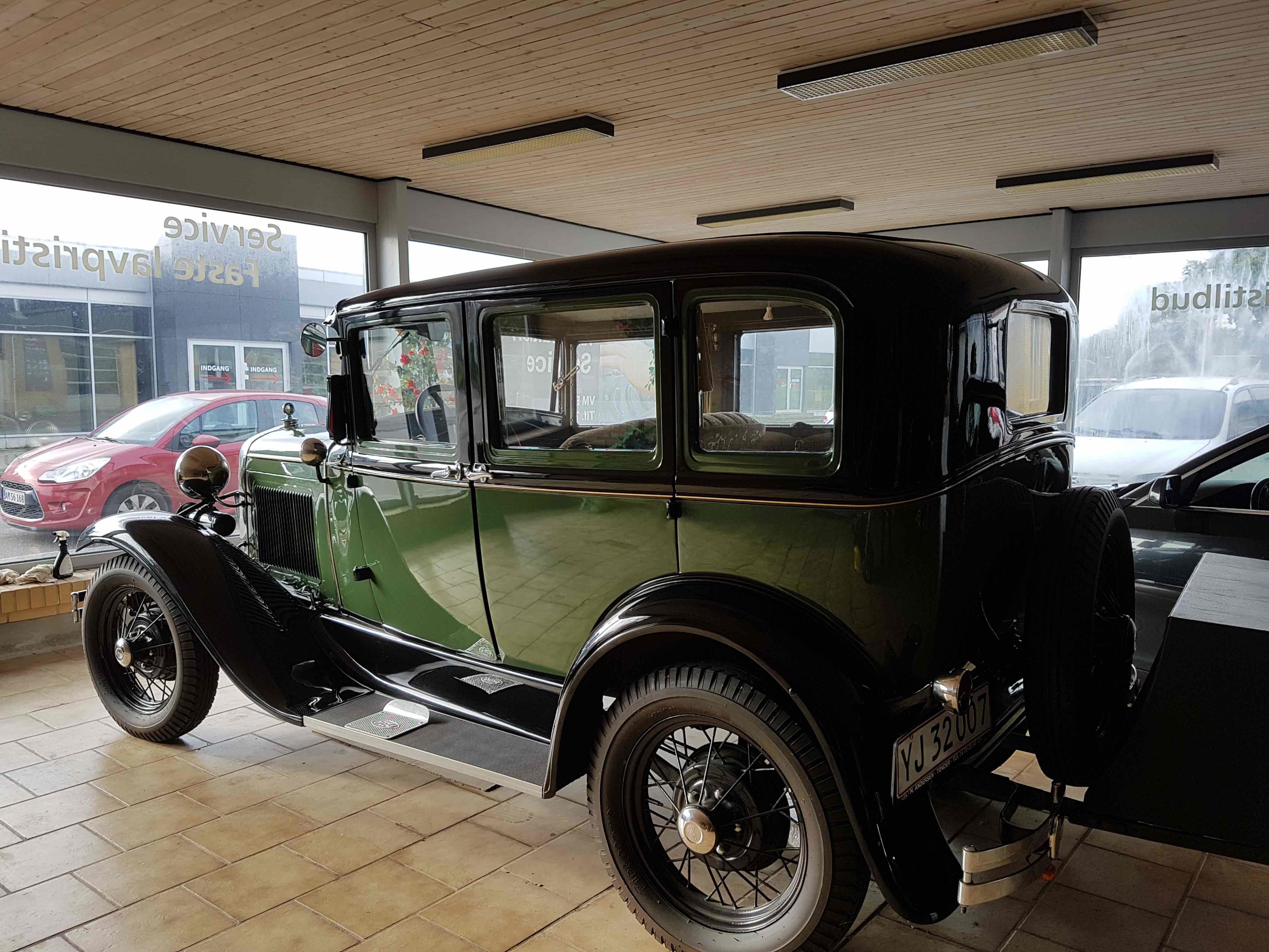 Grøn Ford A fra 1931