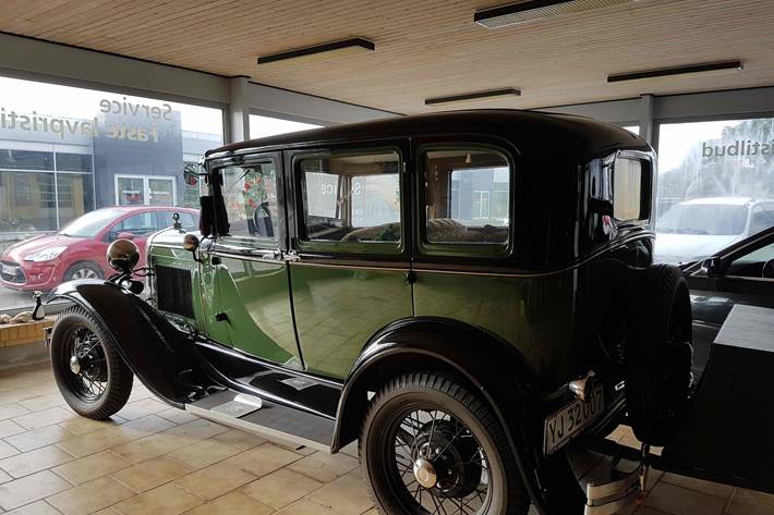 Grøn Ford A fra 1931