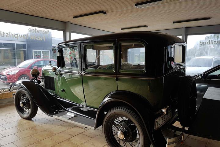 Grøn Ford A fra 1931