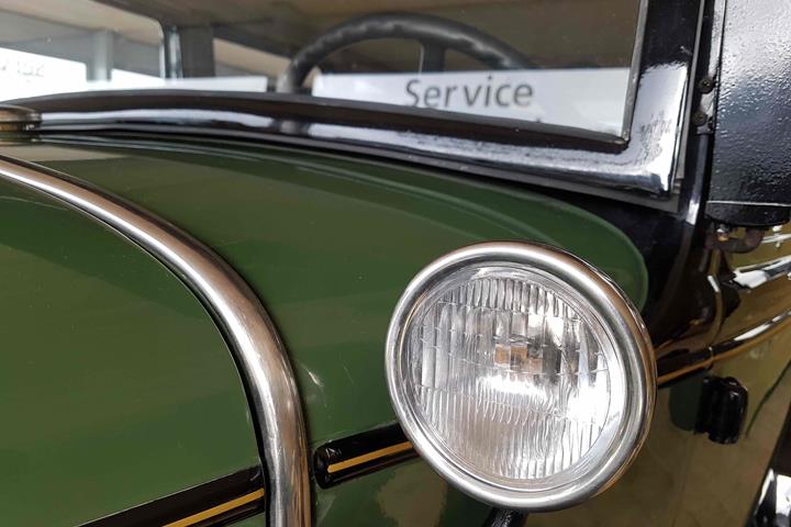 Grøn Ford A fra 1931