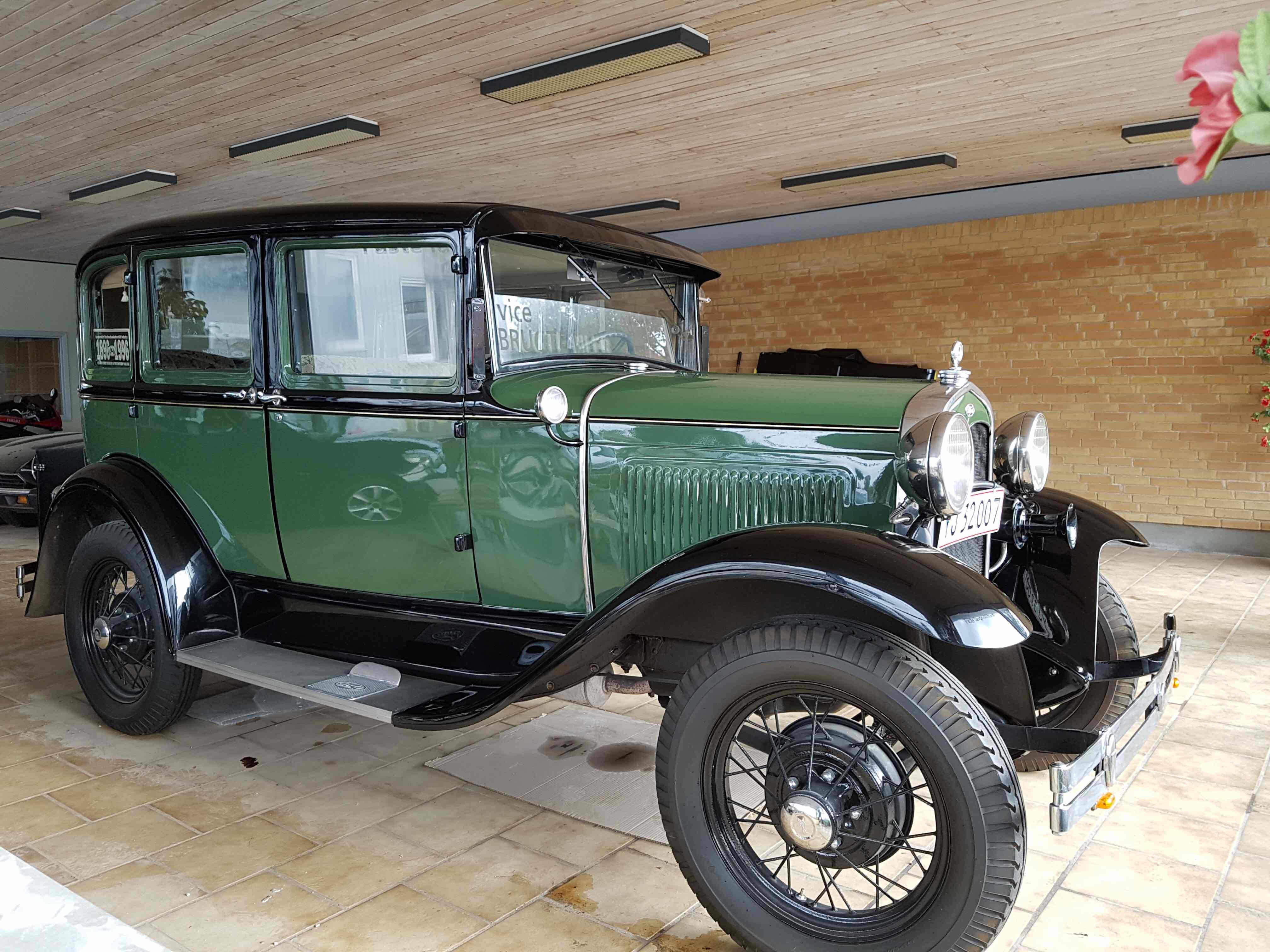 Grøn Ford A fra 1931