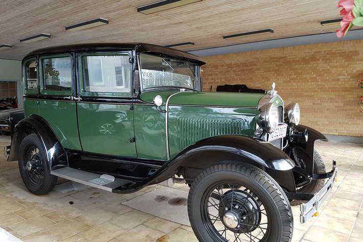 Grøn Ford A fra 1931