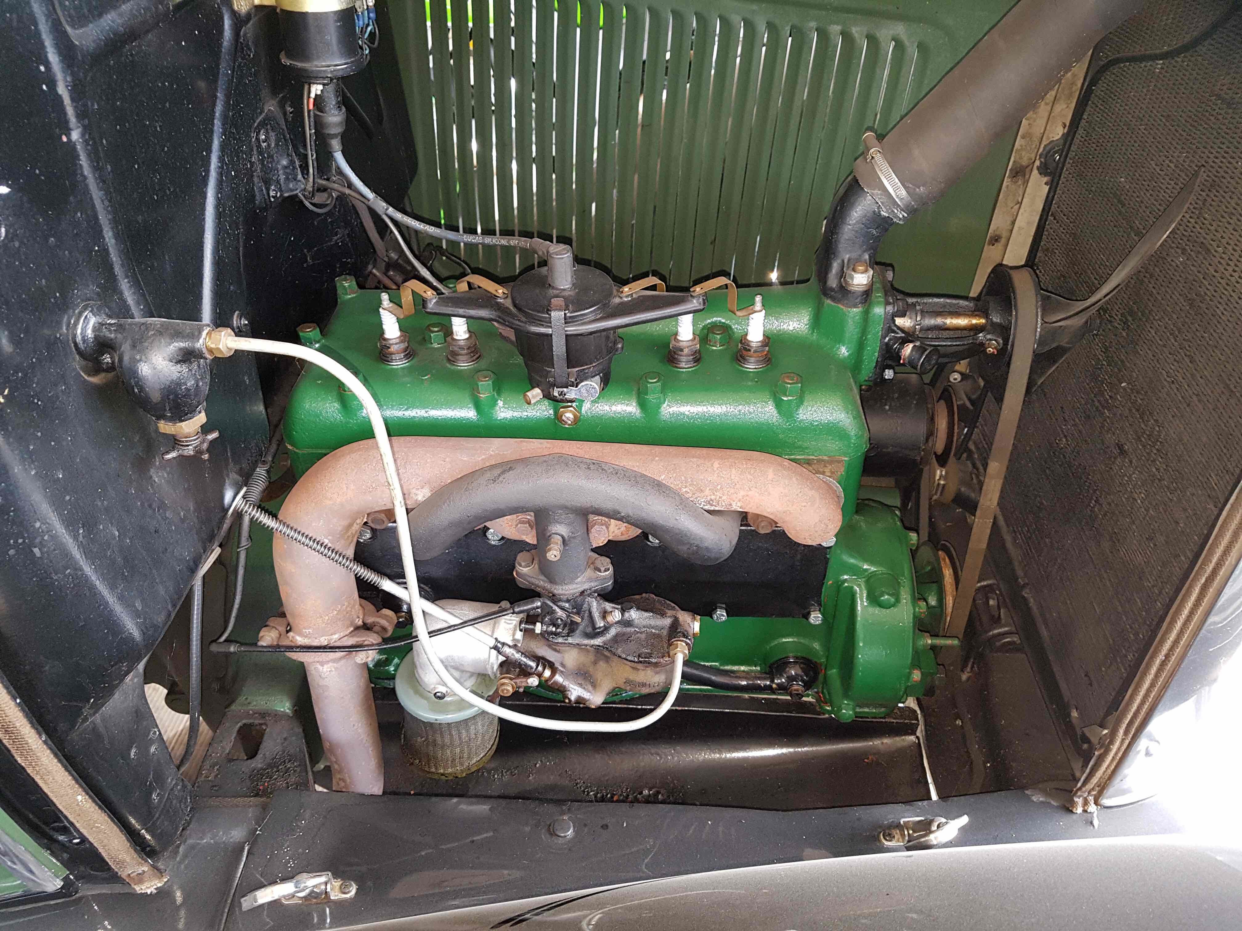 Grøn Ford A fra 1931