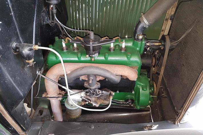 Grøn Ford A fra 1931