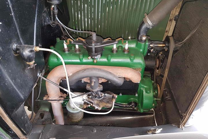 Grøn Ford A fra 1931