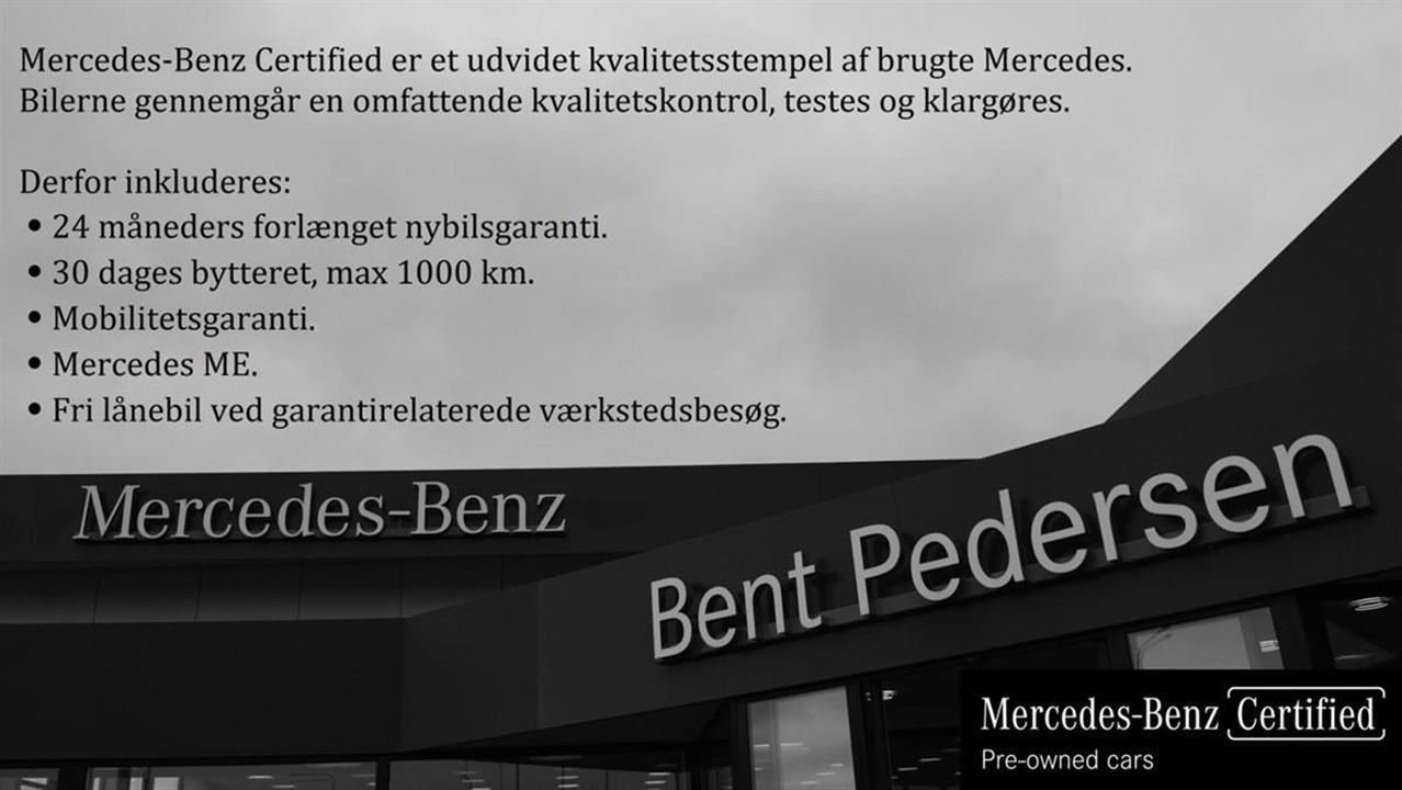 Hvid Mercedes GLE fra 2018