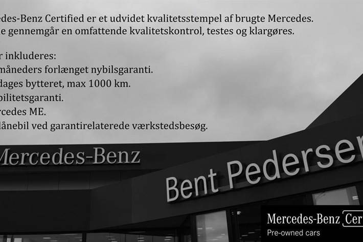 Hvid Mercedes GLE fra 2018