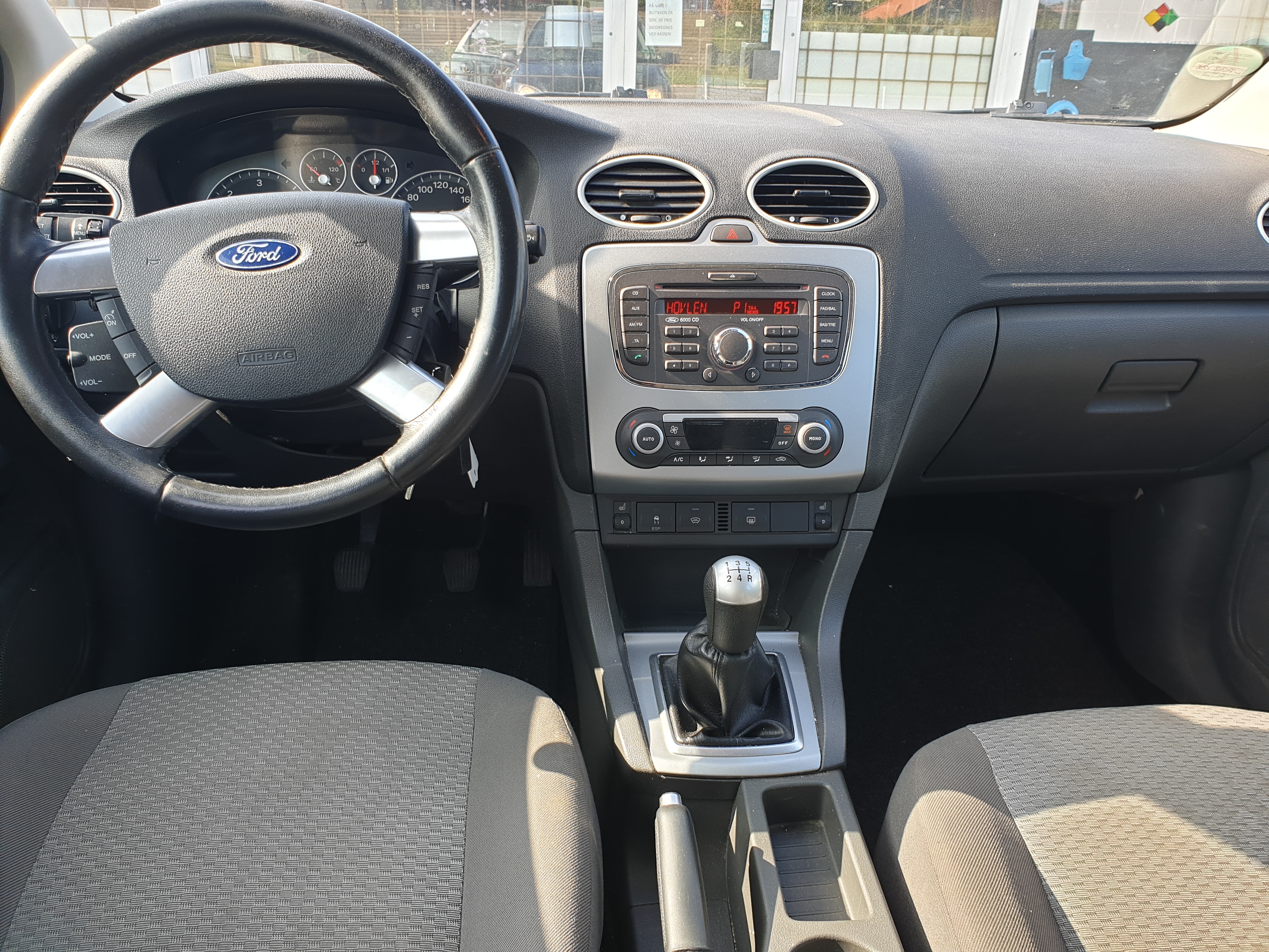 Sort Ford Focus fra 2007