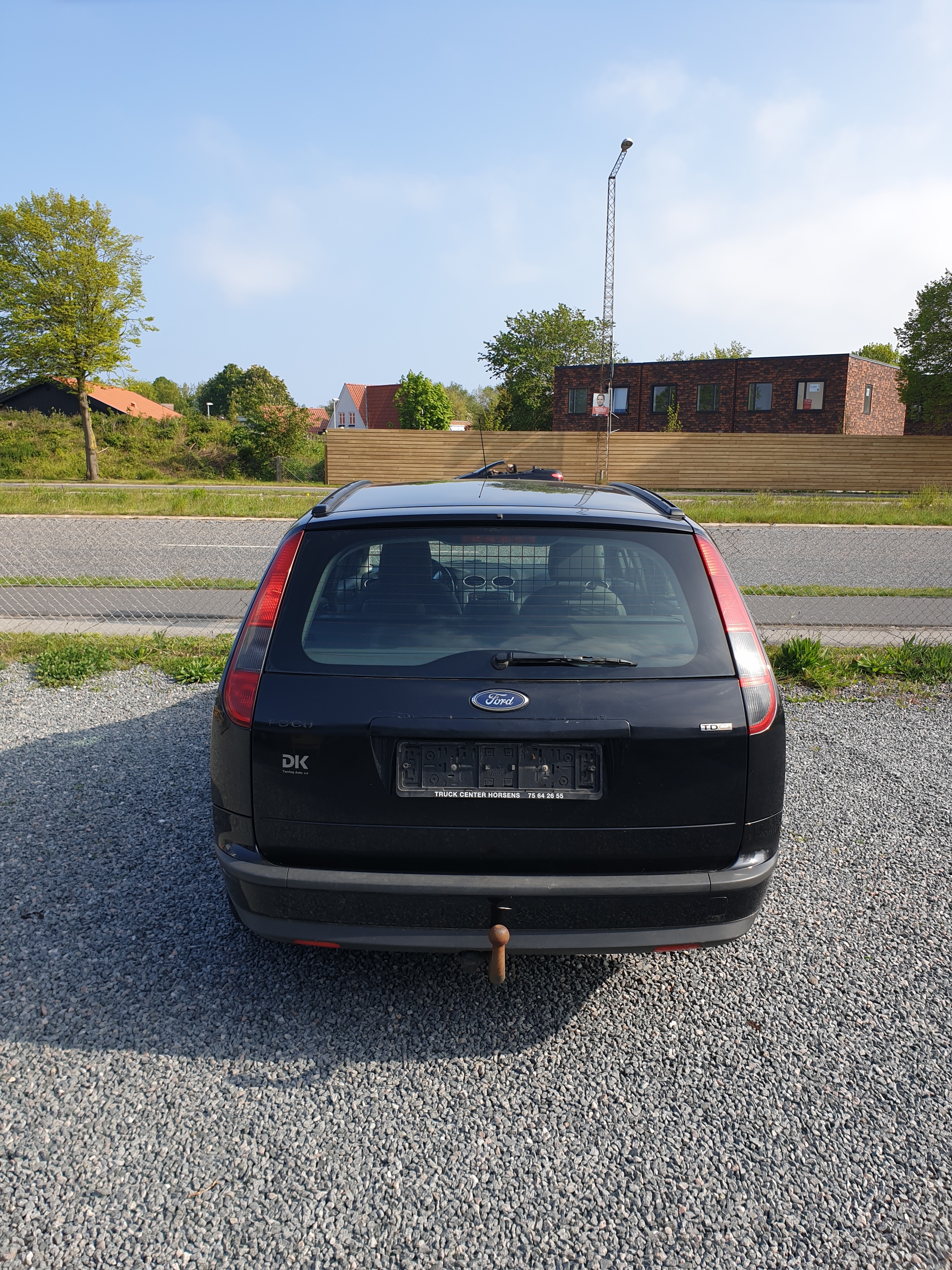 Sort Ford Focus fra 2007