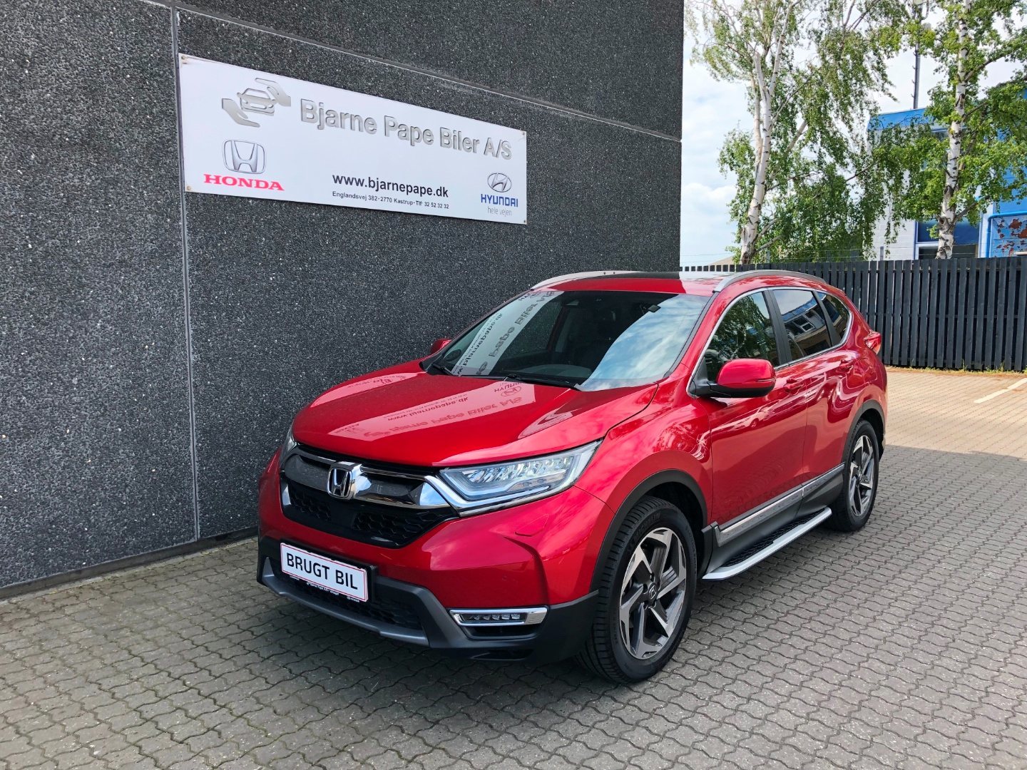Grå Honda CR-V fra 2019