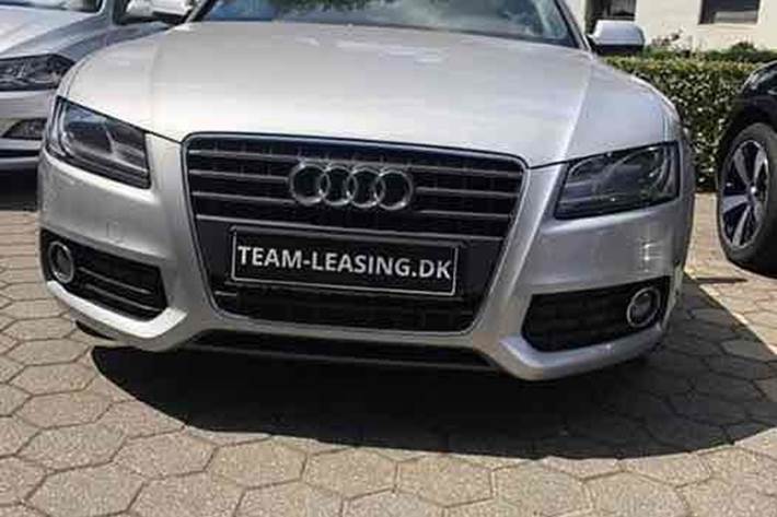 Sølv Audi A5 fra 2011