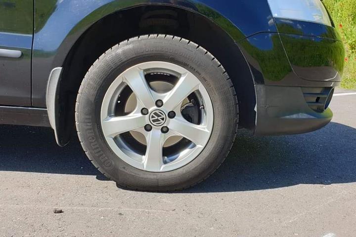 Sort VW Fox fra 2006