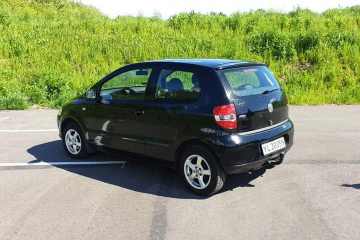Sort VW Fox fra 2006