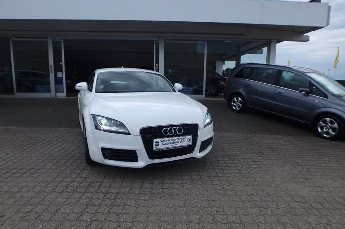 Hvid Audi TT fra 2008