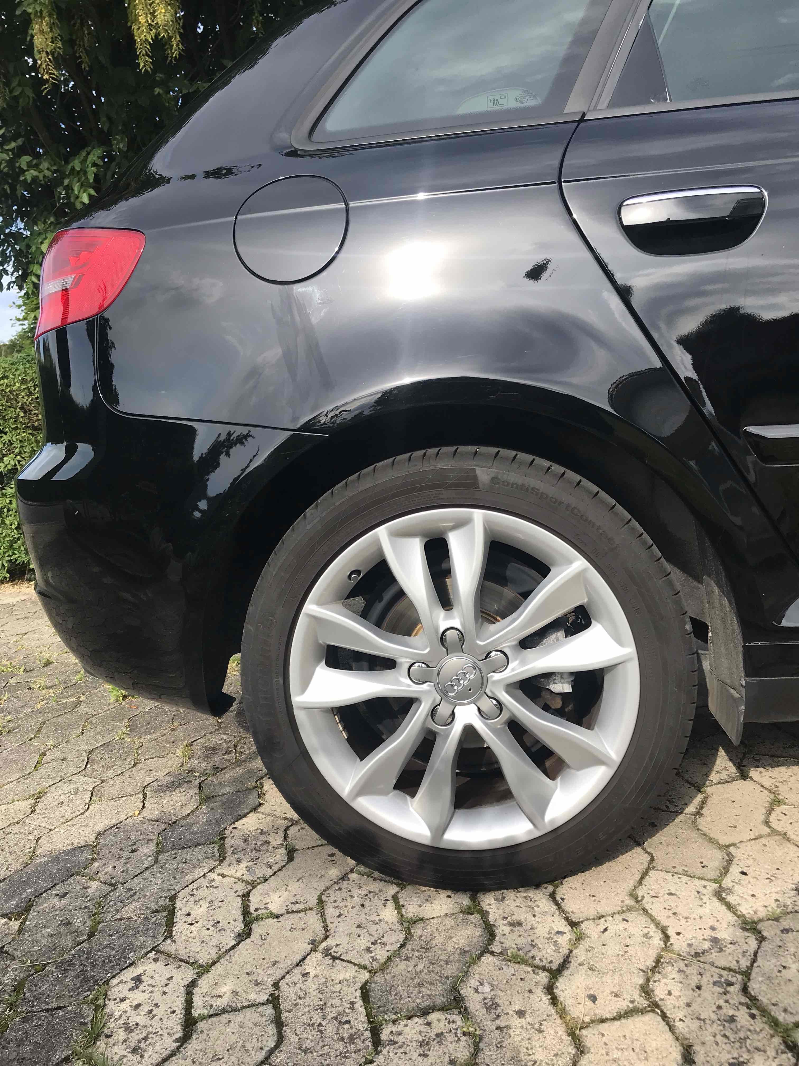 Sort Audi A3 Sportback fra 2013