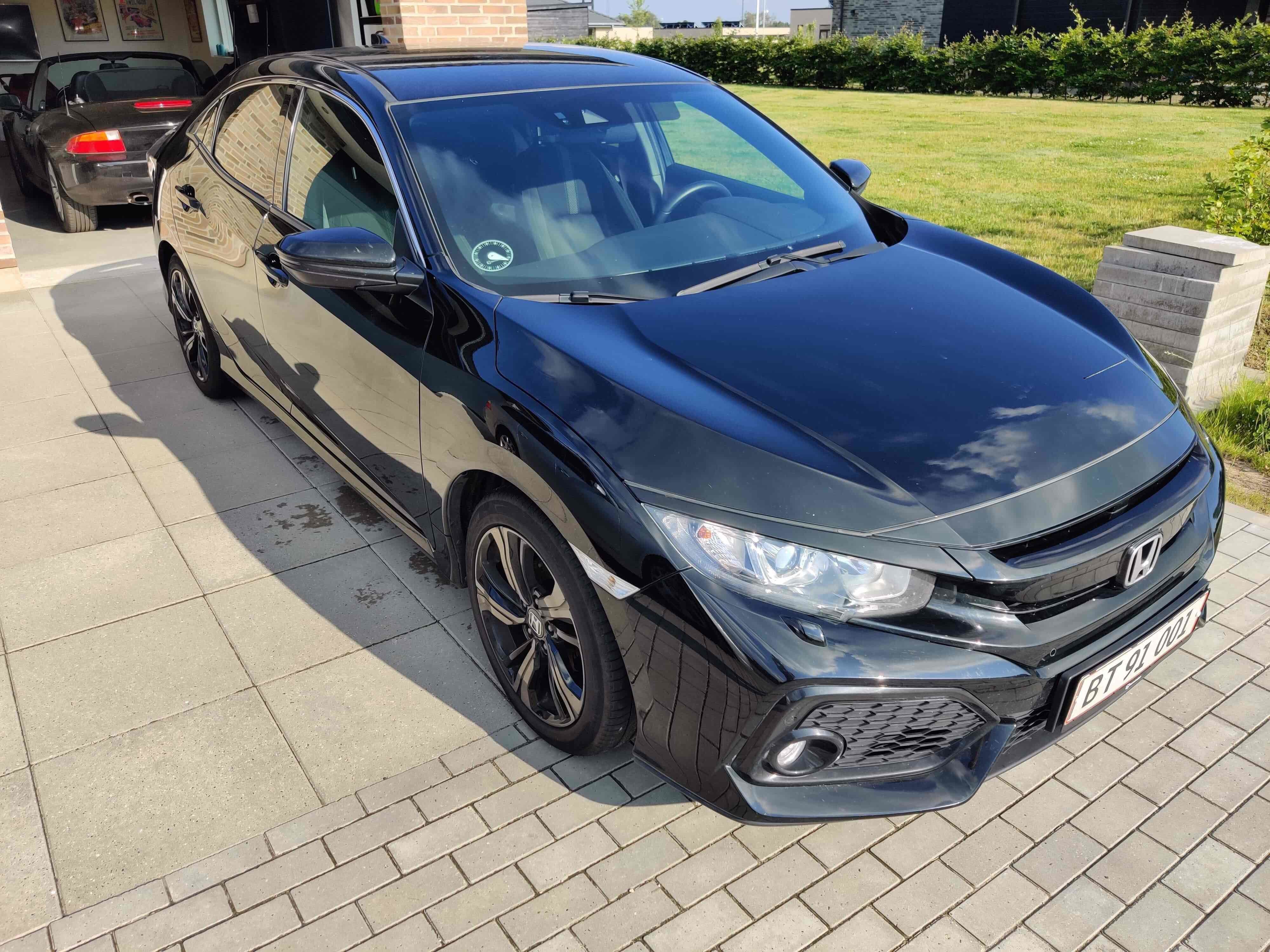 Sort Honda Civic fra 2017