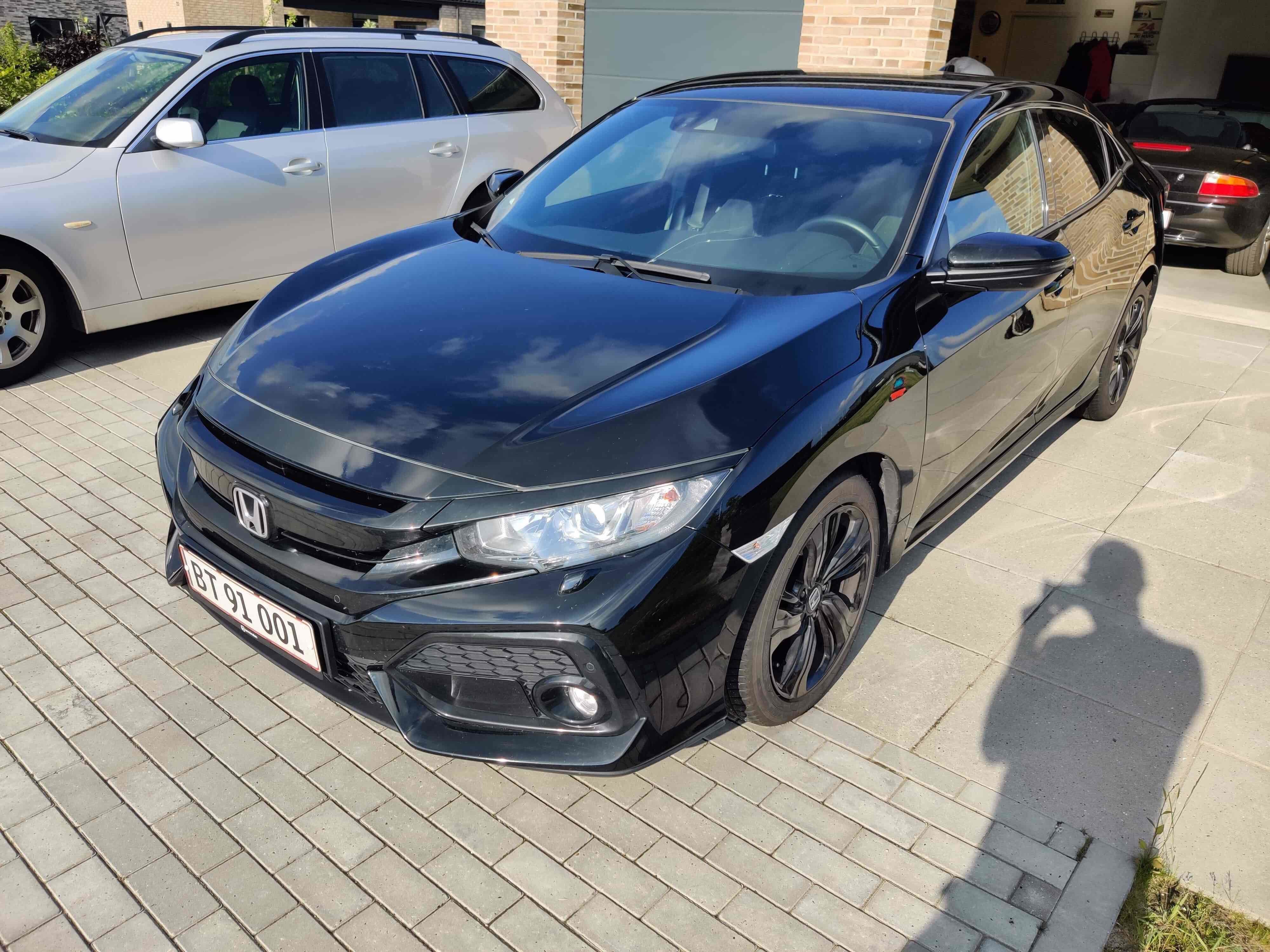 Sort Honda Civic fra 2017