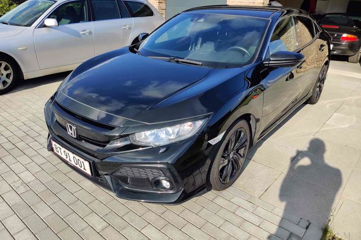 Sort Honda Civic fra 2017