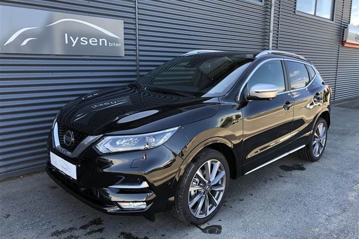Sort Nissan Qashqai fra 2019