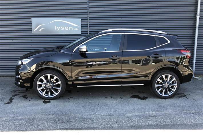 Sort Nissan Qashqai fra 2019