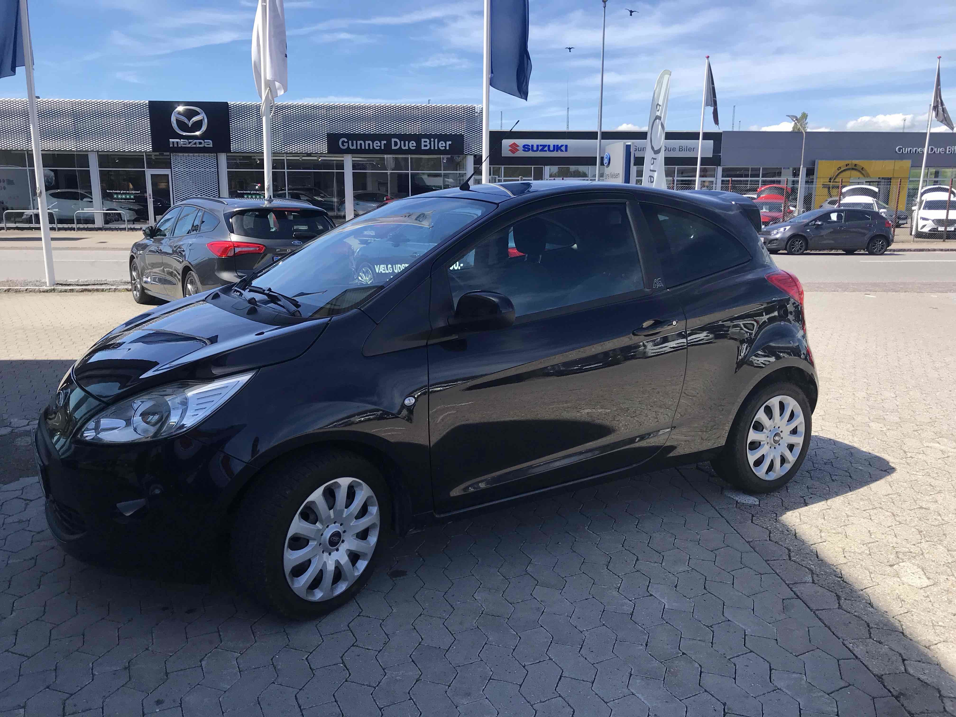 Sort Ford Ka fra 2014