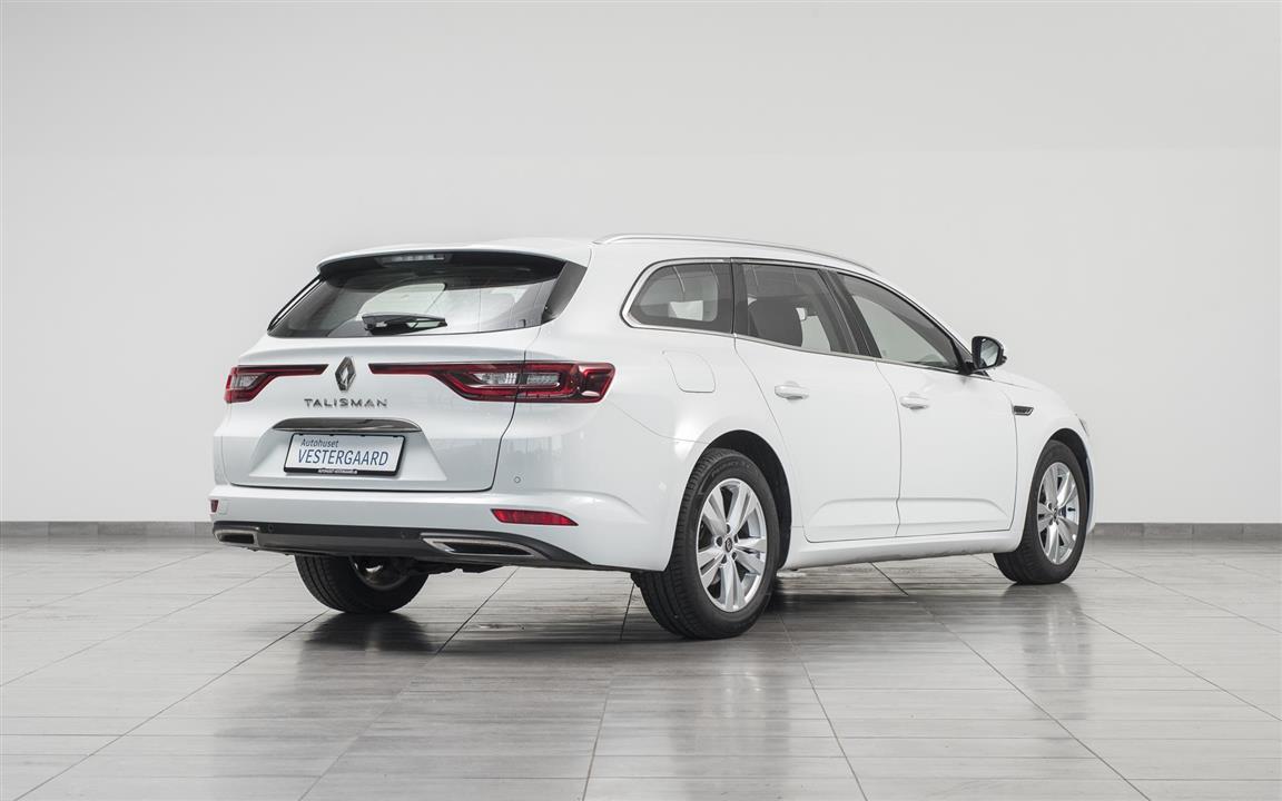 Hvid Renault Talisman fra 2018