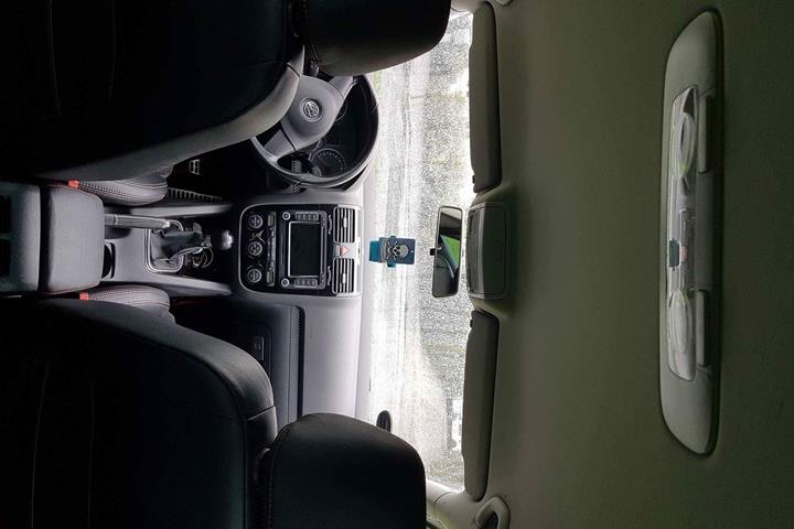 Hvid VW Golf fra 2008