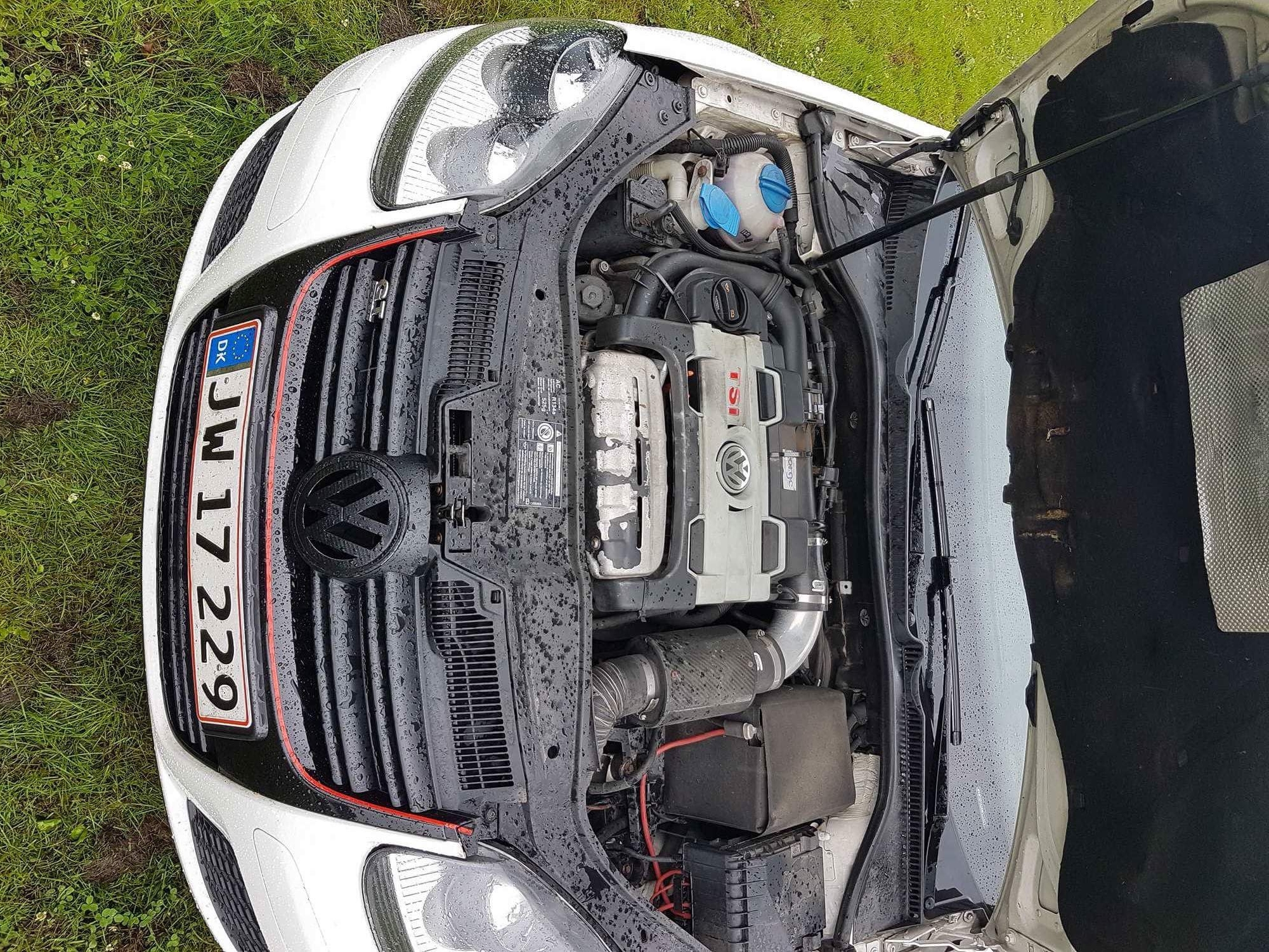 Hvid VW Golf fra 2008