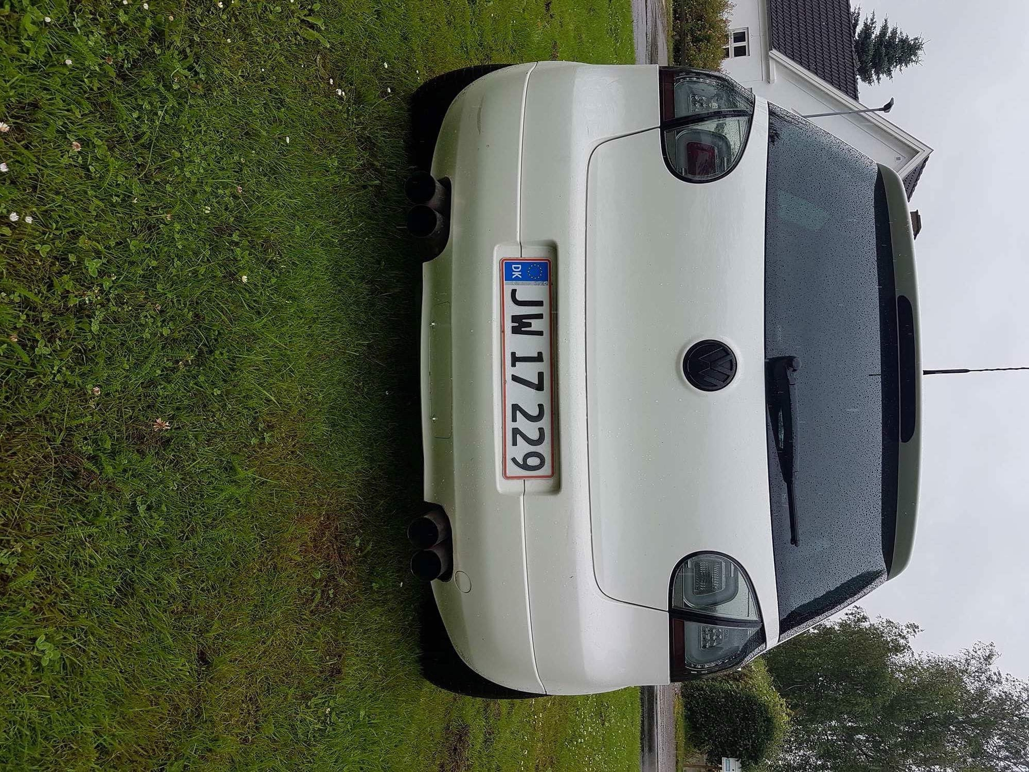 Hvid VW Golf fra 2008