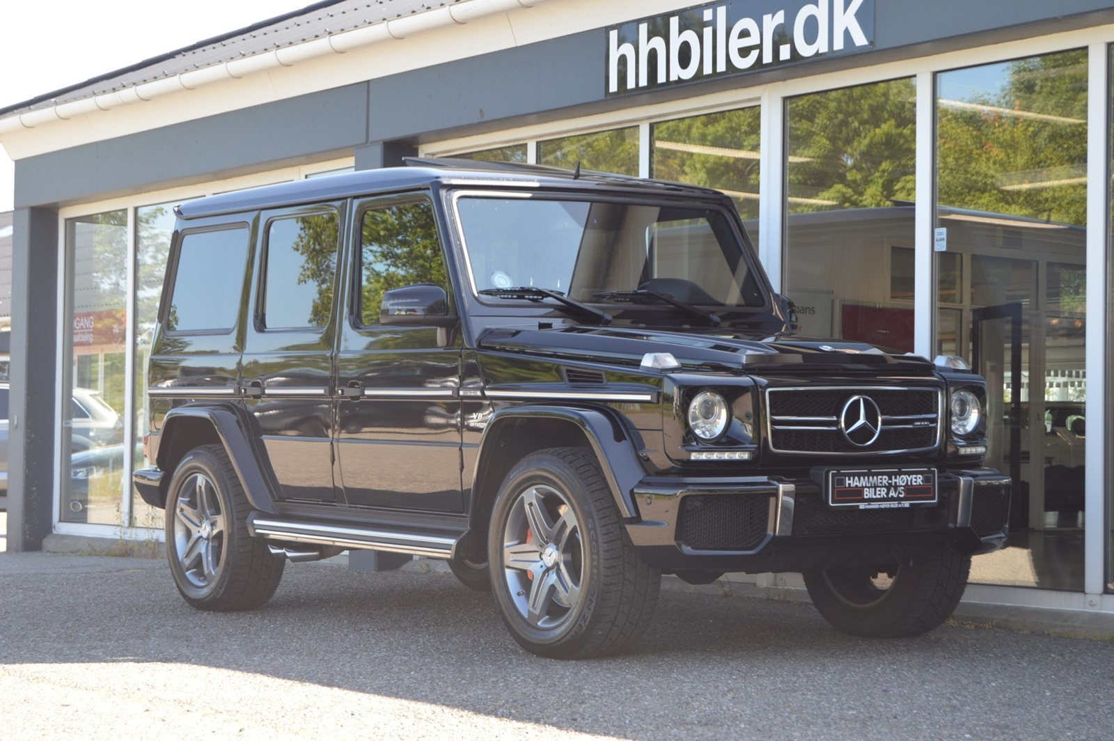 Grå Mercedes G63 fra 2016