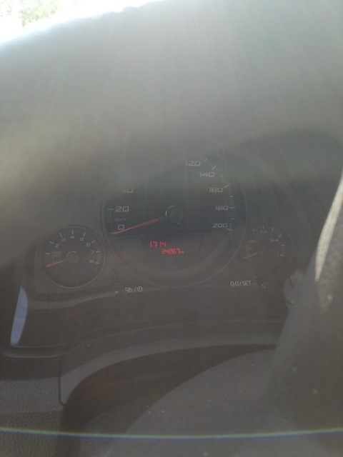 Blå Seat Mii fra 2016