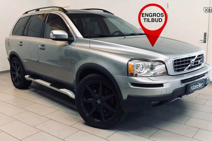 Grå Volvo XC90 fra 2007