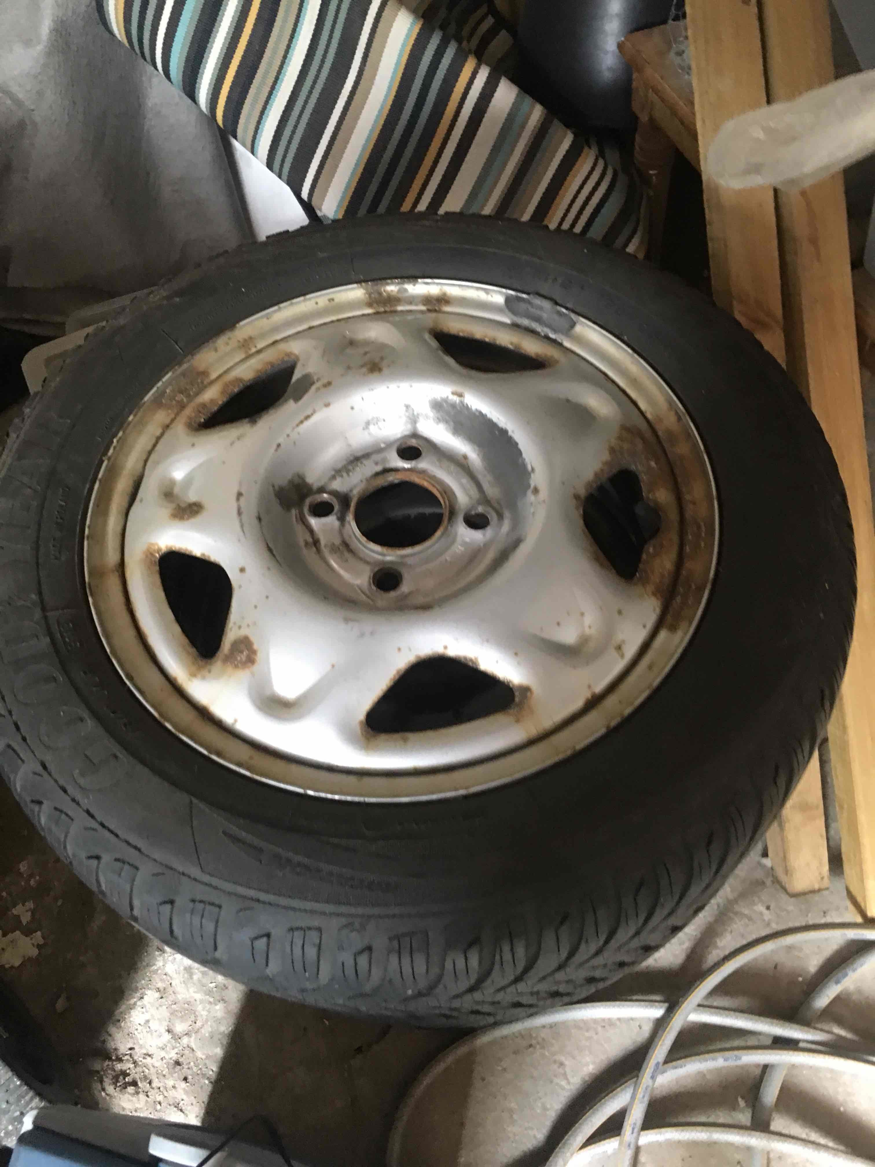 Hvid Chevrolet Spark fra 2011