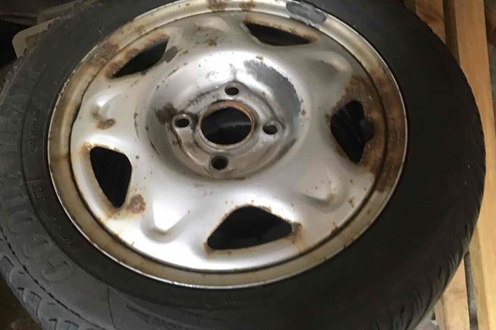 Hvid Chevrolet Spark fra 2011