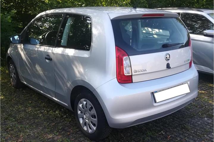 Sølv Skoda Citigo fra 2014