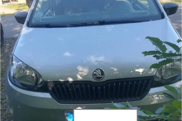 Sølv Skoda Citigo fra 2014