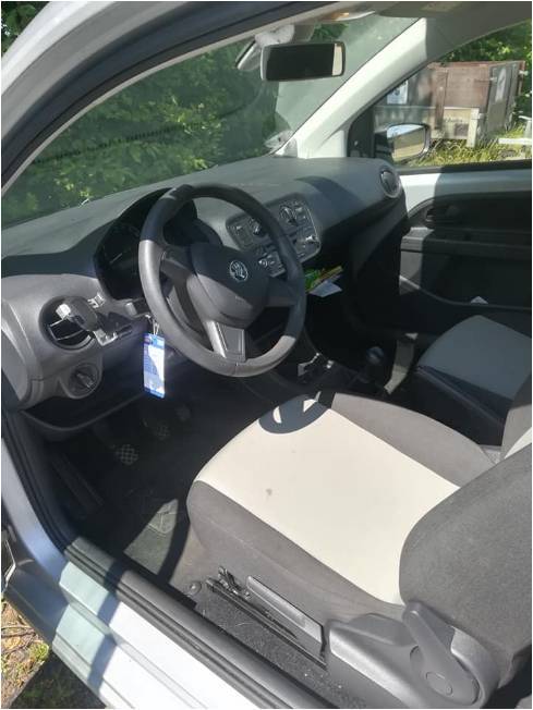 Sølv Skoda Citigo fra 2014