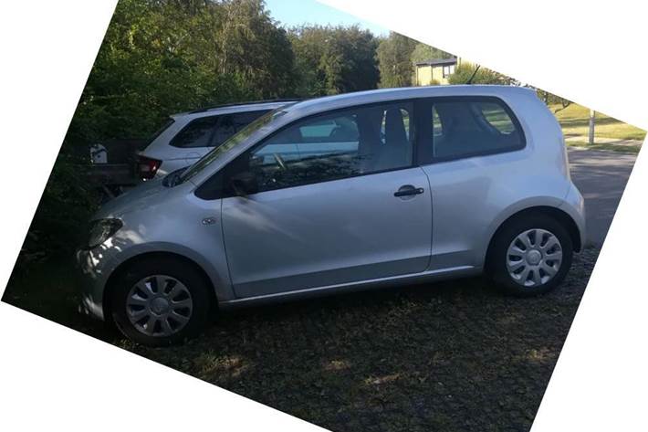 Sølv Skoda Citigo fra 2014