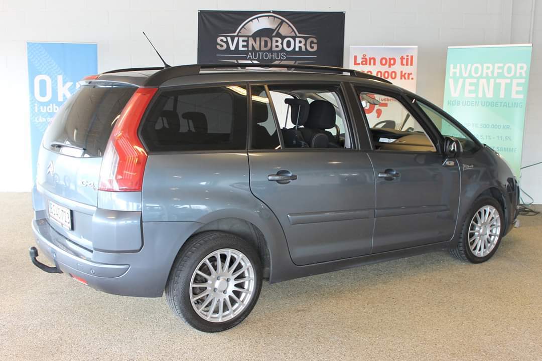 Blå Citroën Grand C4 Picasso fra 2011
