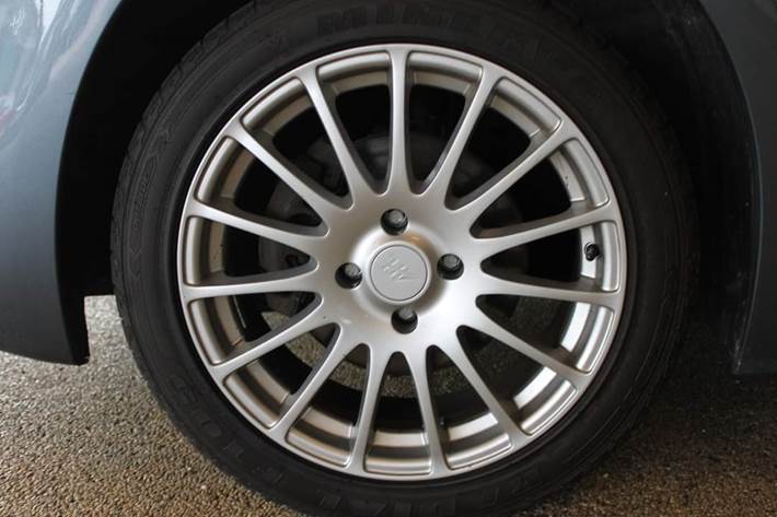 Blå Citroën Grand C4 Picasso fra 2011