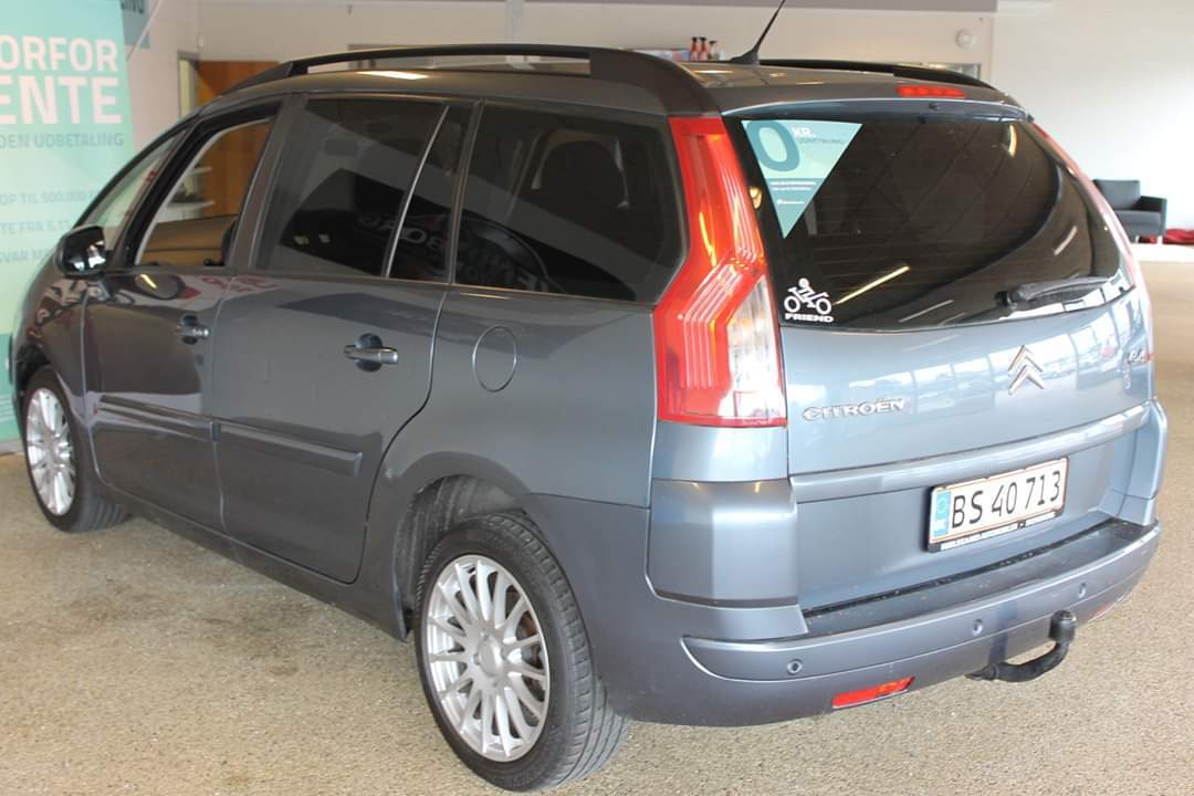 Blå Citroën Grand C4 Picasso fra 2011