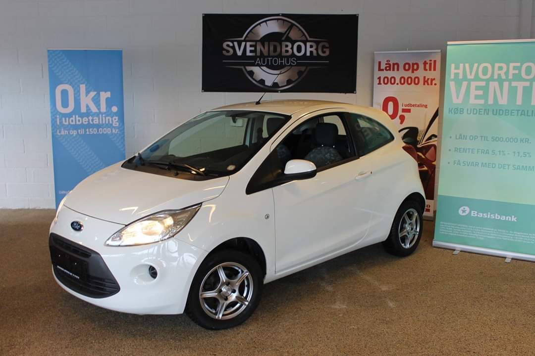 Hvid Ford Ka fra 2014