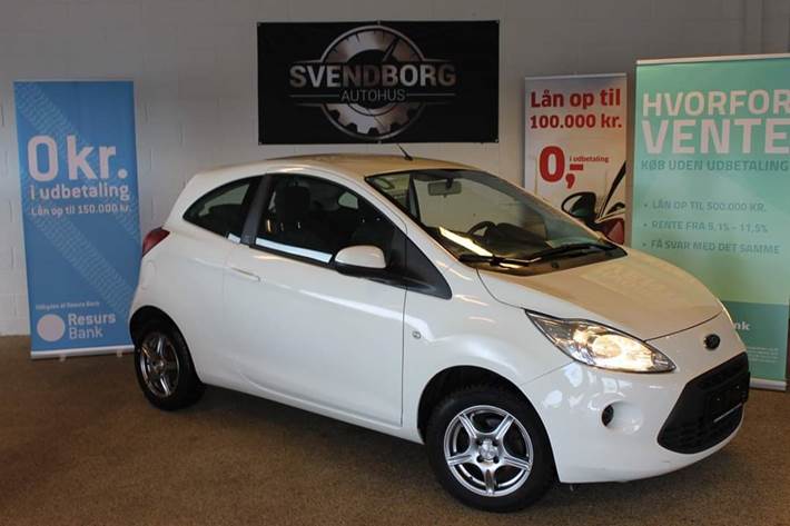 Hvid Ford Ka fra 2014