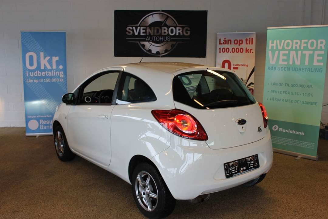Hvid Ford Ka fra 2014