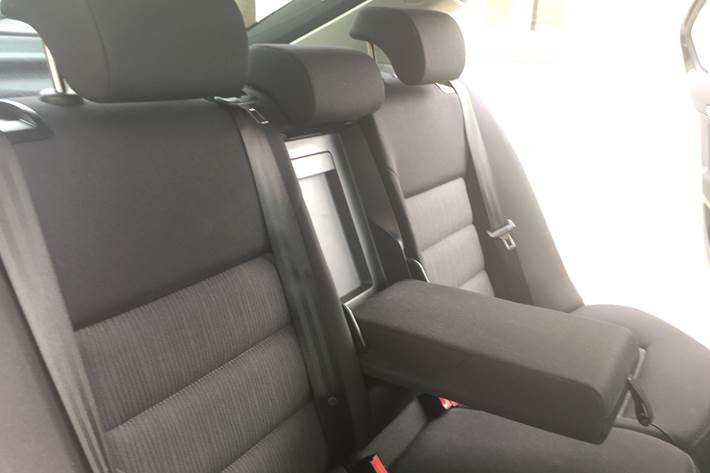 Sort Skoda Octavia fra 2005