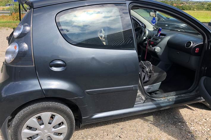 Grå Citroën C1 fra 2006