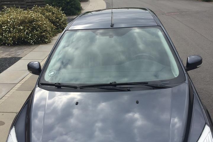 Grå Ford Focus fra 2010